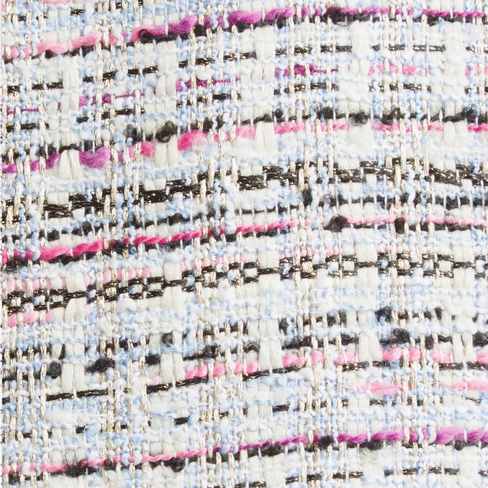 Cinq à Sept Multicolor Tweed Sleeveless Top - Picture 3 of 4